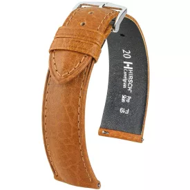 Hirsch Camelgrain L correa de reloj 01009010-2-22