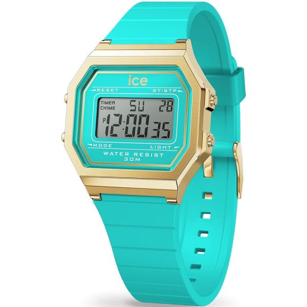 Ice Watch Digit Retro Blue Curacao reloj de mujer 32mm 022055