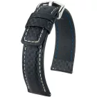 Hirsch Carbon L correa de reloj 02592050-2-22