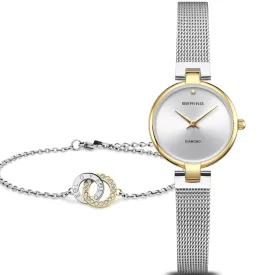   Bering Classic 15th Anniversary reloj de mujer colocar 17724-010-GWP