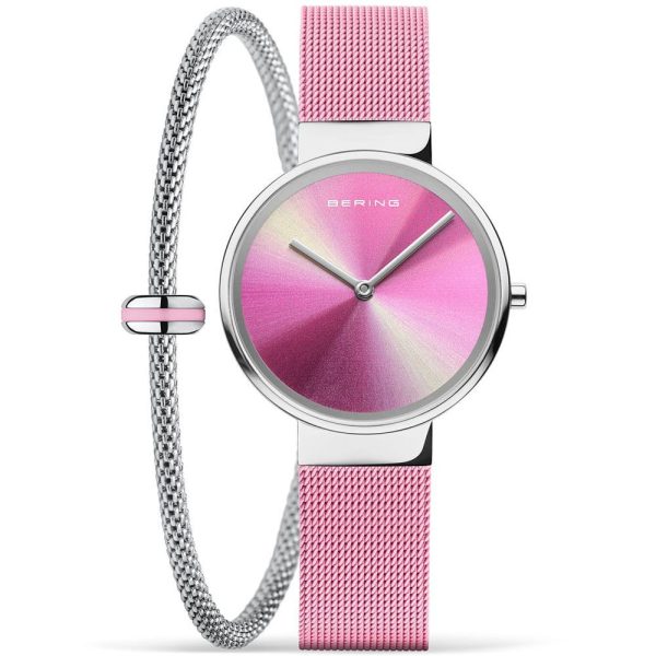 Bering Classic Time is Life Special Edition reloj de mujer colocar 19031-999-GWP
