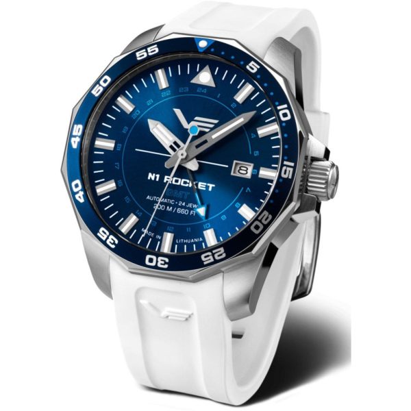 Vostok Europe N1 Rocket GMT reloj de hombre NH34A-225A712-225A712-SW