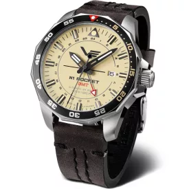 Vostok Europe N1 Rocket GMT reloj de hombre NH34A-225A713-L