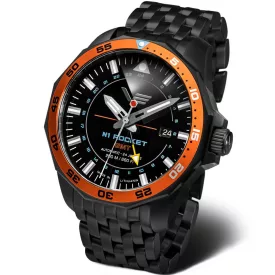 Vostok Europe N1 Rocket GMT reloj de hombre NH34A-225C714-B