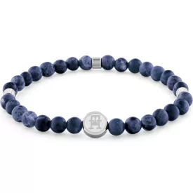 Tommy Hilfiger Monogram Onyx hombre pulsera THJ2790608