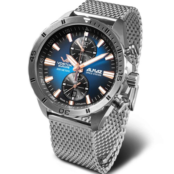 Vostok Europe Almaz Space Station reloj de hombre 6S11-320A675-B