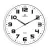 Merion reloj de pared 3522-7 – blanco