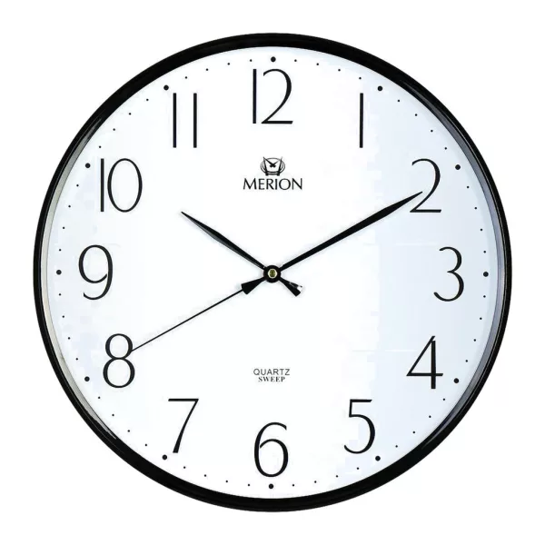 Merion reloj de pared 3804-1 – negro