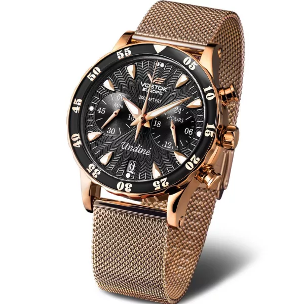 Vostok Europe Undiné reloj de mujer colocar VK64-515B568/B