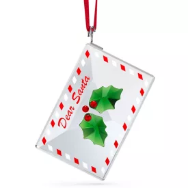 Swarovski Holiday Cheers Letter to Santa Ornament 5630339