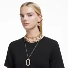 Swarovski Dextera collar de mujer 5642387 – transparente y dorado