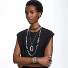 Swarovski Dextera collar de mujer 5642388 – transparente y plateado
