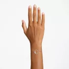 Swarovski Dellium pulsera de mujer 5645376 – transparente y oro rosa