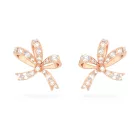 Swarovski Hyperbola pendientes de mujer 5647572 – transparente y oro rosa