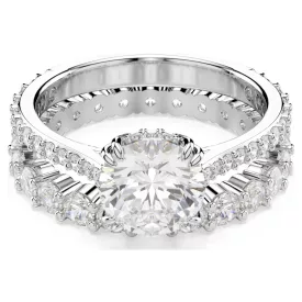 Swarovski Stilla set de anillos de mujer 58 5649213 – transparente y plateado