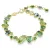 Swarovski Gema pulsera de mujer 5652822 – verde y dorado
