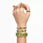 Swarovski Gema pulsera de mujer 5652822 – verde y dorado