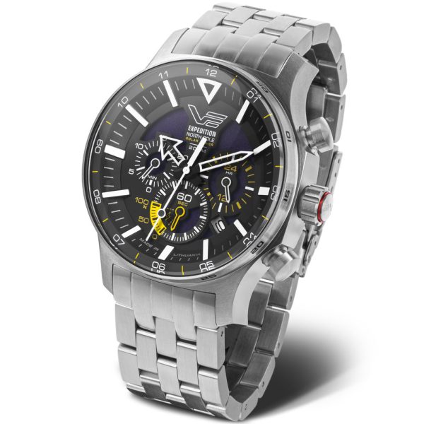 Vostok Europe Expedition North Pole-1 Solar Power Chronograph reloj de hombre VK42-595A732-B