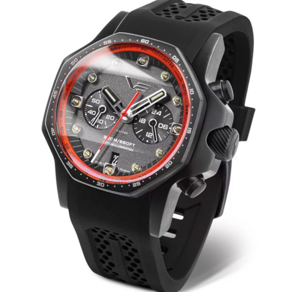 Vostok Europe Atomic Age Sakharov reloj de hombre VK64-640C699-SBLK