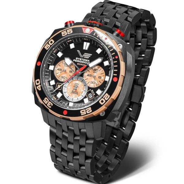 Vostok Europe Systema Periodicum Boron reloj de hombre VK67-650E721-B