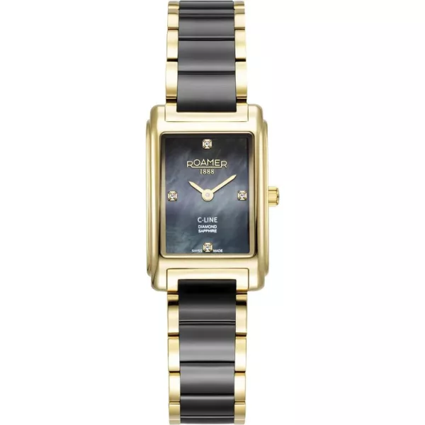 Roamer C-Line Diamond reloj de mujer 659845 48 89 60