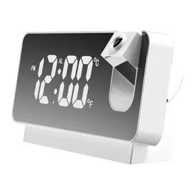 Despertador con proyector 6620-7 – blanco