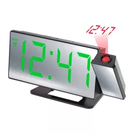 Despertador con proyector 6623-2 – negro