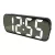 Despertador de mesa LED 6626-0 – negro