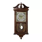 Merion reloj de pared de péndulo de madera 6659-1 – nogal