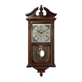 Merion reloj de pared de péndulo de madera 6659-1 – nogal