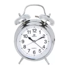Merion despertador de metal 6693-8 – plateado