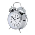 Merion despertador de metal 6693-8 – plateado
