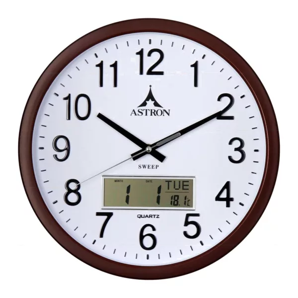 Astron reloj de pared 6713-0 – plateado