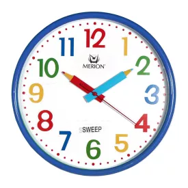 Merion reloj de pared 6722-3 – azul
