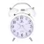 Merion despertador de metal 6814-7 – blanco