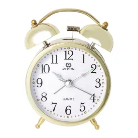 Merion despertador de metal 6814-9 – dorado
