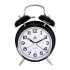 Merion despertador de metal 6816-1 – negro