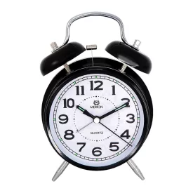 Merion despertador de metal 6816-1 – negro