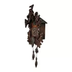 Merion reloj de cuco de madera 6827-2 – nogal