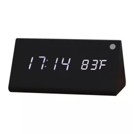Despertador de mesa LED 6836-1 – negro