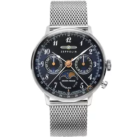 Zeppelin LZ129 Hindenburg Moon Phase reloj de mujer 7037M-3