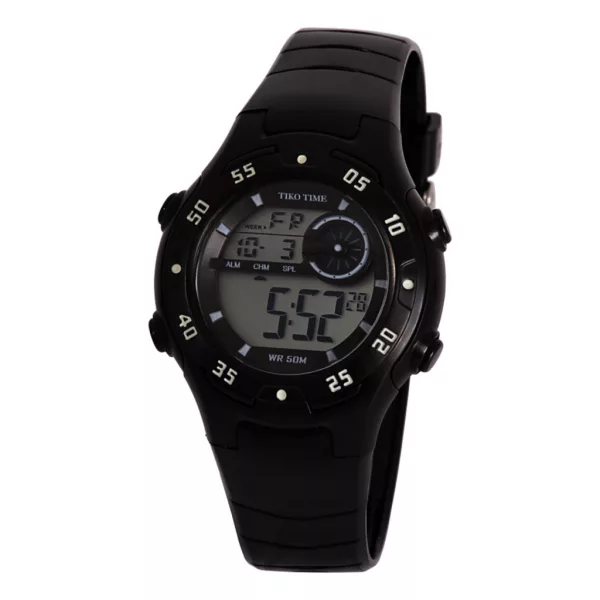 Reloj digital de mujer Tiko Time 7455-0 – negro