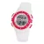Reloj digital de mujer Tiko Time 7455-9 – blanco y ciclamen