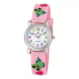Reloj infantil Tiko Time con motivo de rana 7461-7