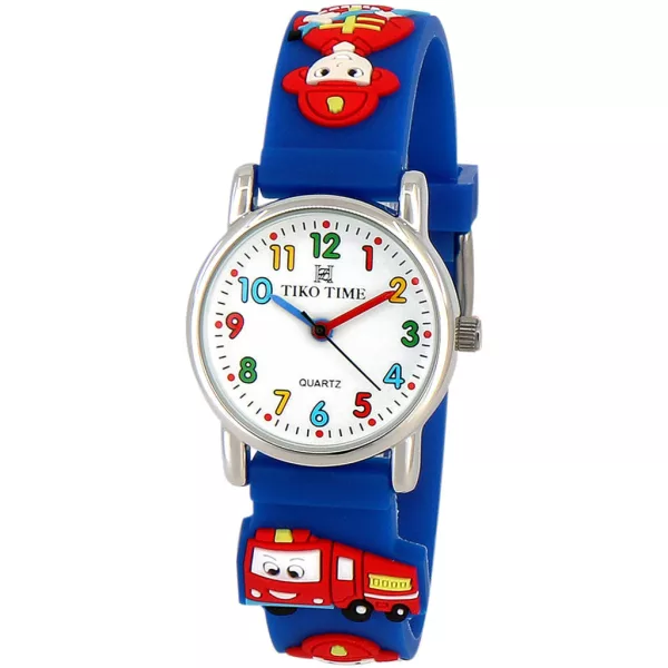 Reloj infantil Tiko Time con motivo de bombero 7466-0