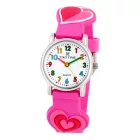 Reloj infantil Tiko Time con motivo de corazones 7467-0