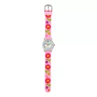 Reloj infantil Tiko Time con correa 3D rosa 7467-2