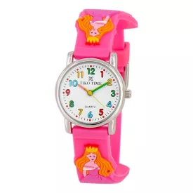 Reloj infantil Tiko Time con motivo de niña 7467-4