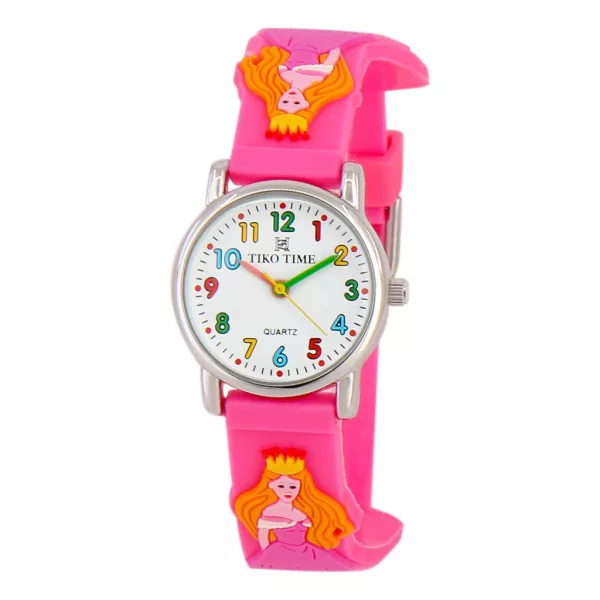 Reloj infantil Tiko Time con motivo de niña 7467-4