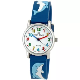 Reloj infantil Tiko Time con motivo de delfín 7467-5